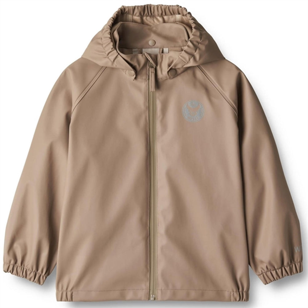 Regnjakke Charlie Beige Stone - Wheat → Luksusbaby.dk