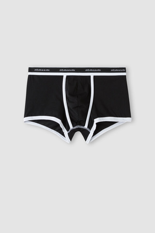 Cuecas boxer Supima® Natural Fresh Cotton com logotipo