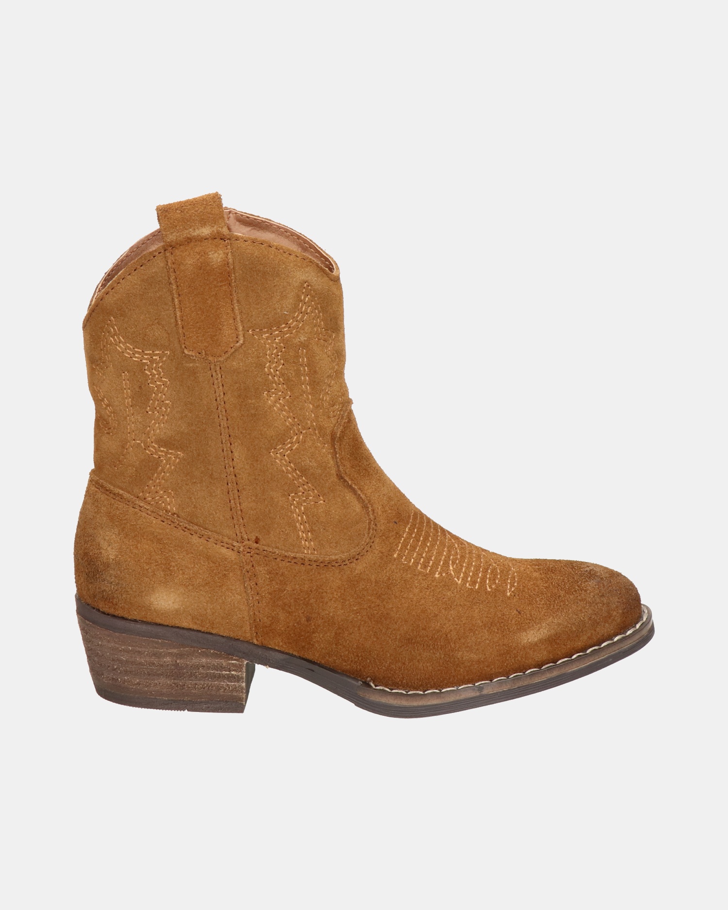 Nelson Kids Cowboylaarzen  - cognac