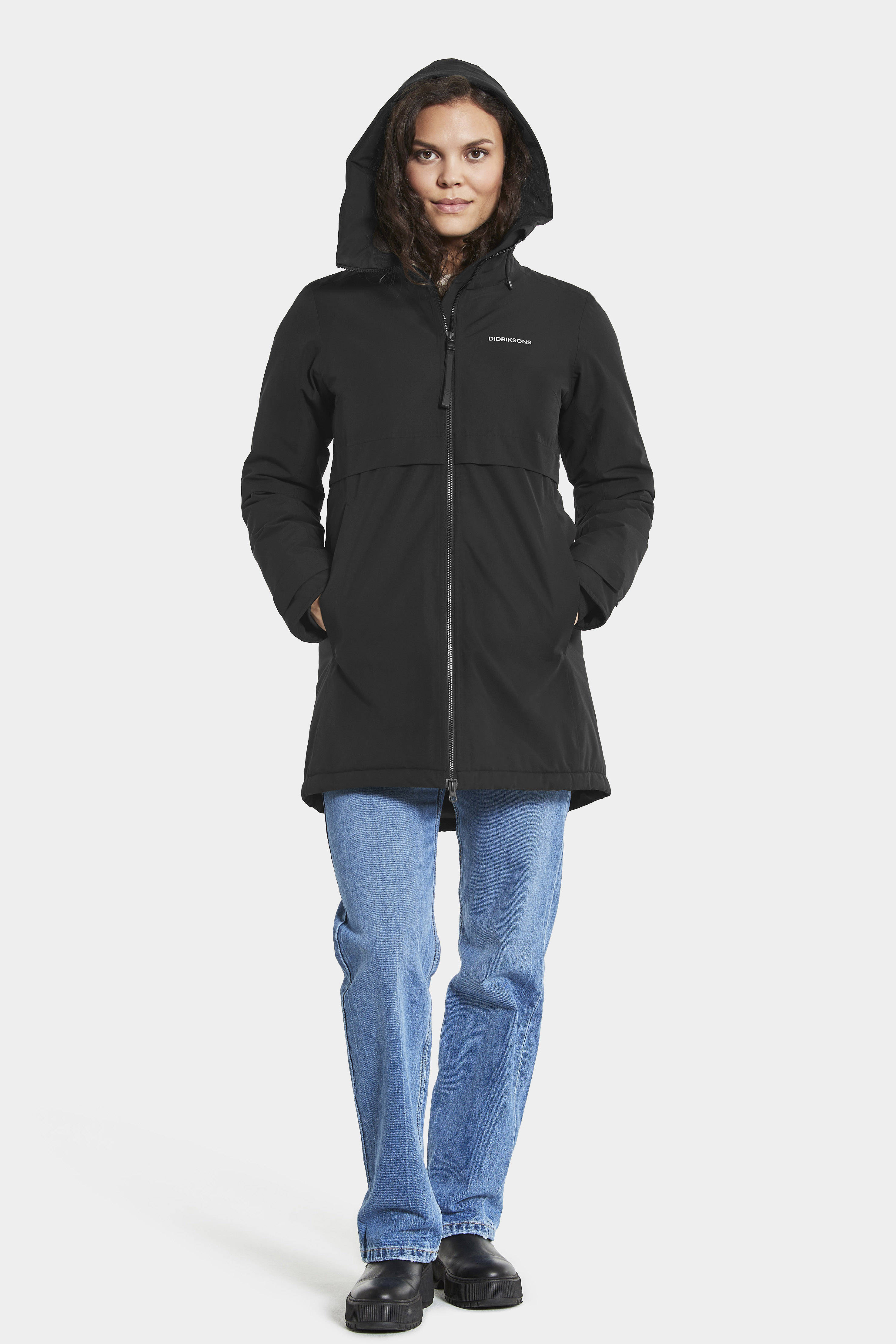 Didriksons parka Helle zwart