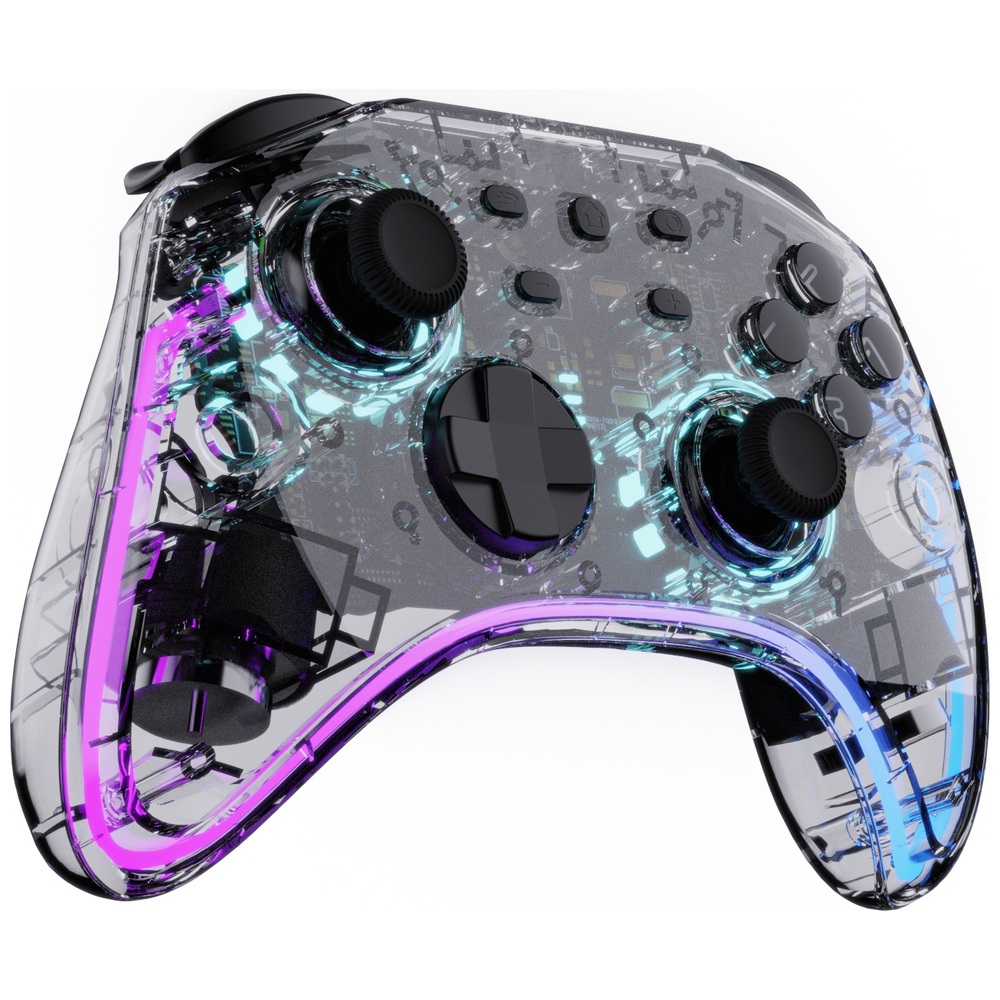 Meglaze Wireless Pro Pad für Nintendo Switch/PC – Transparent