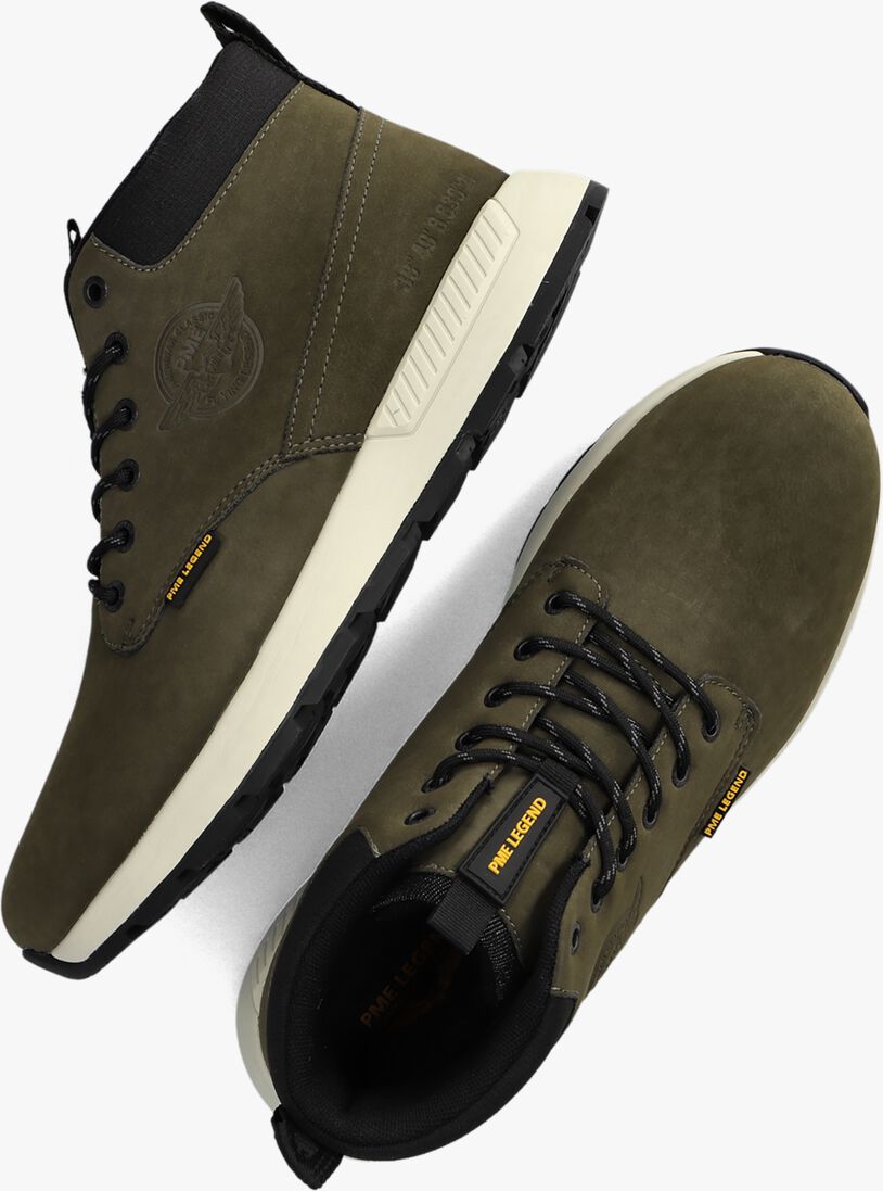 PME LEGEND groene pme legend veterschoenen ribber