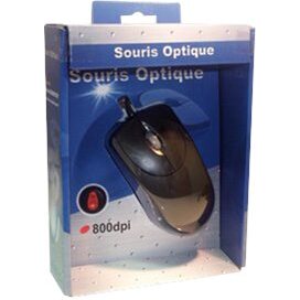 MCL SS-616DU/N souris Bureau Droitier USB Type-A Optique 1600 DPI
