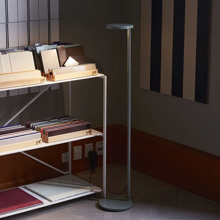 Flos - Oblique LED Stehleuchte H 107 cm, anthrazit