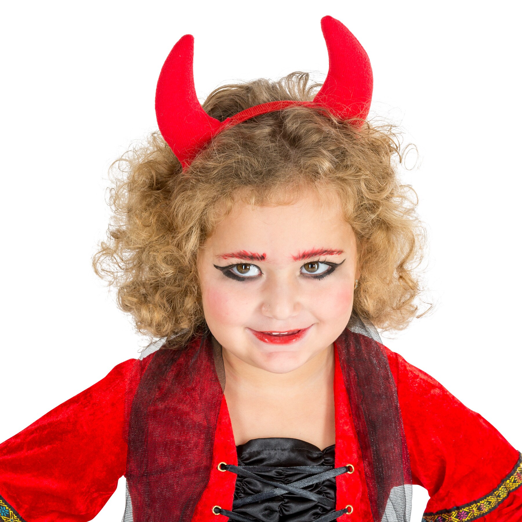 tectake® Mädchenkostüm Barock Teufelchen