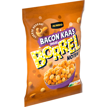 Jumbo Bacon Kaas Smaak Borrelnoten 200 g