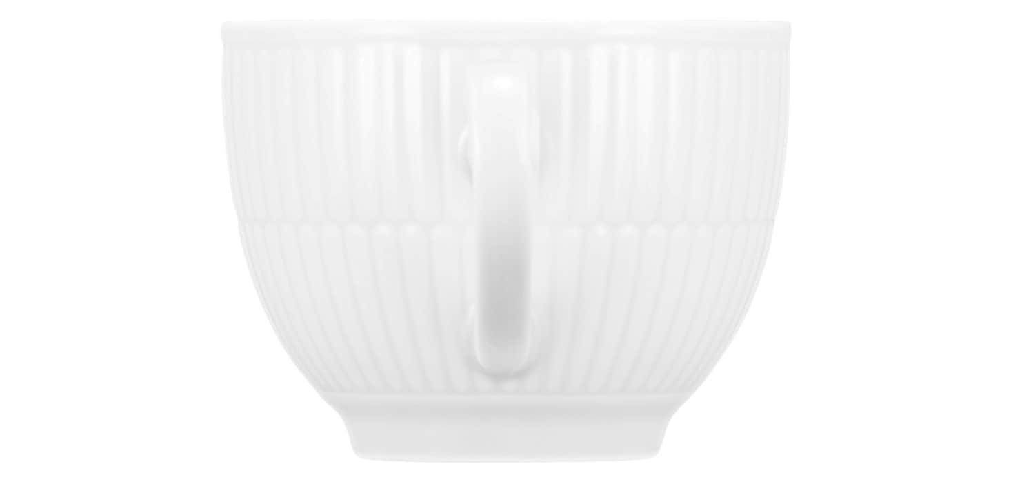 Seltmann Weiden Kaffeetasse AMINA 6er Set Porzellan weiß