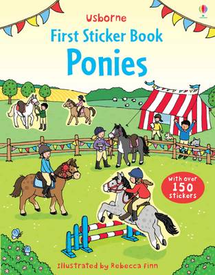 First Sticker Book Ponies - First Sticker Books (Paperback)