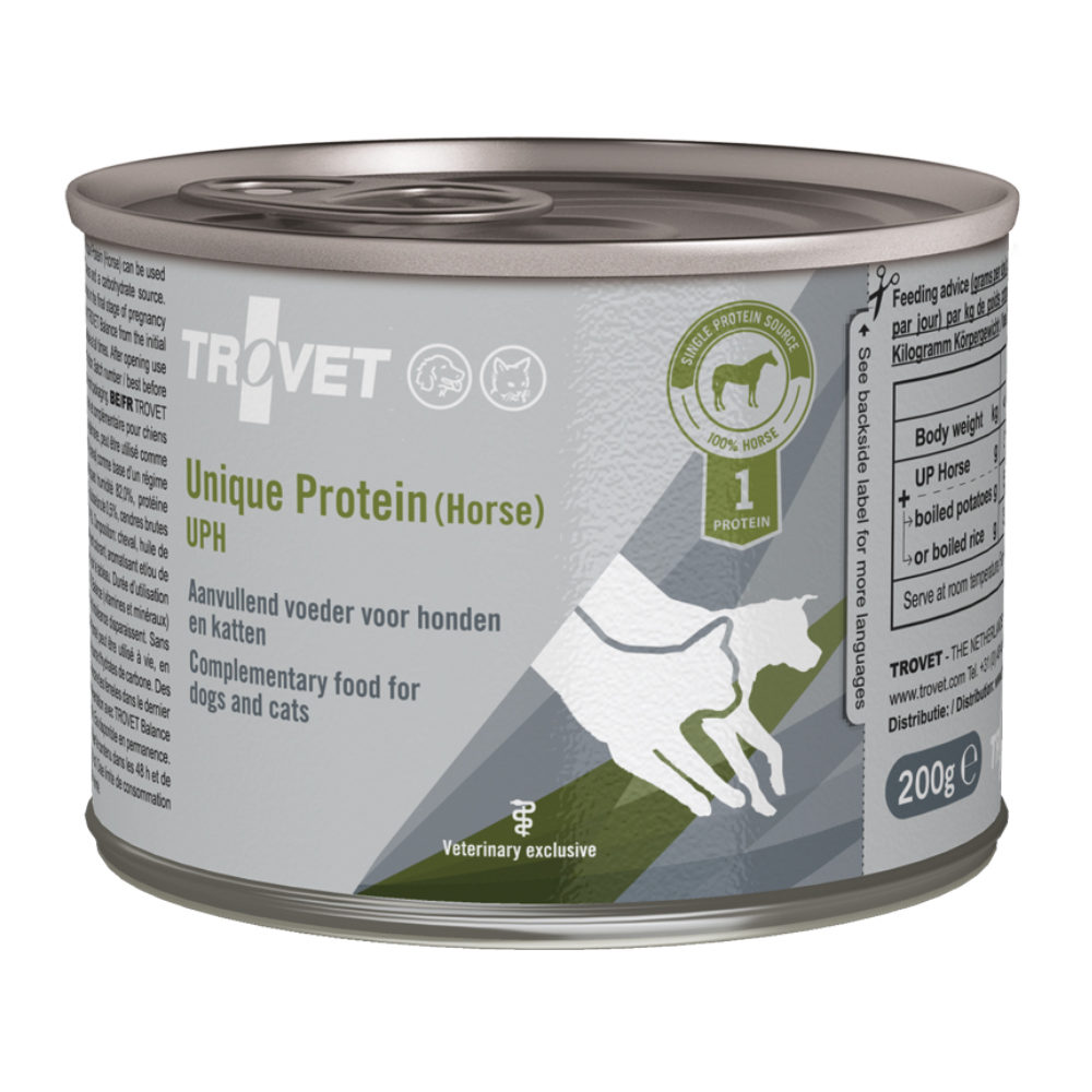 Trovet Unique Protein UPH (Horse) hond/kat