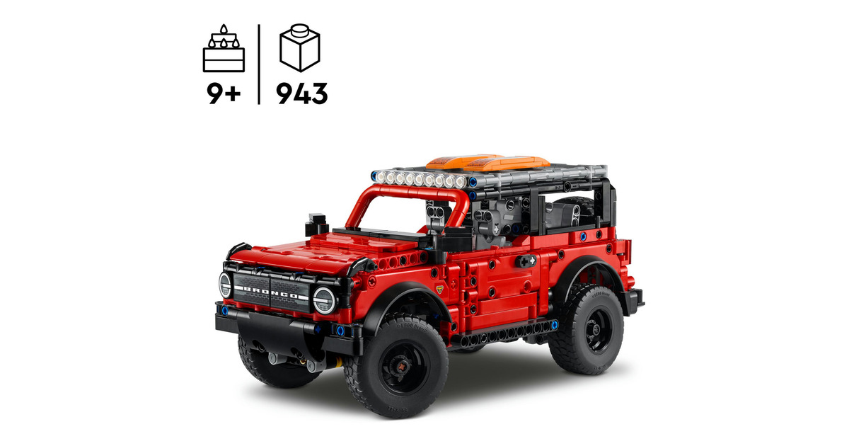 LEGOTechnic - Ford Bronco SUV Constructiespeelgoed  (42213)