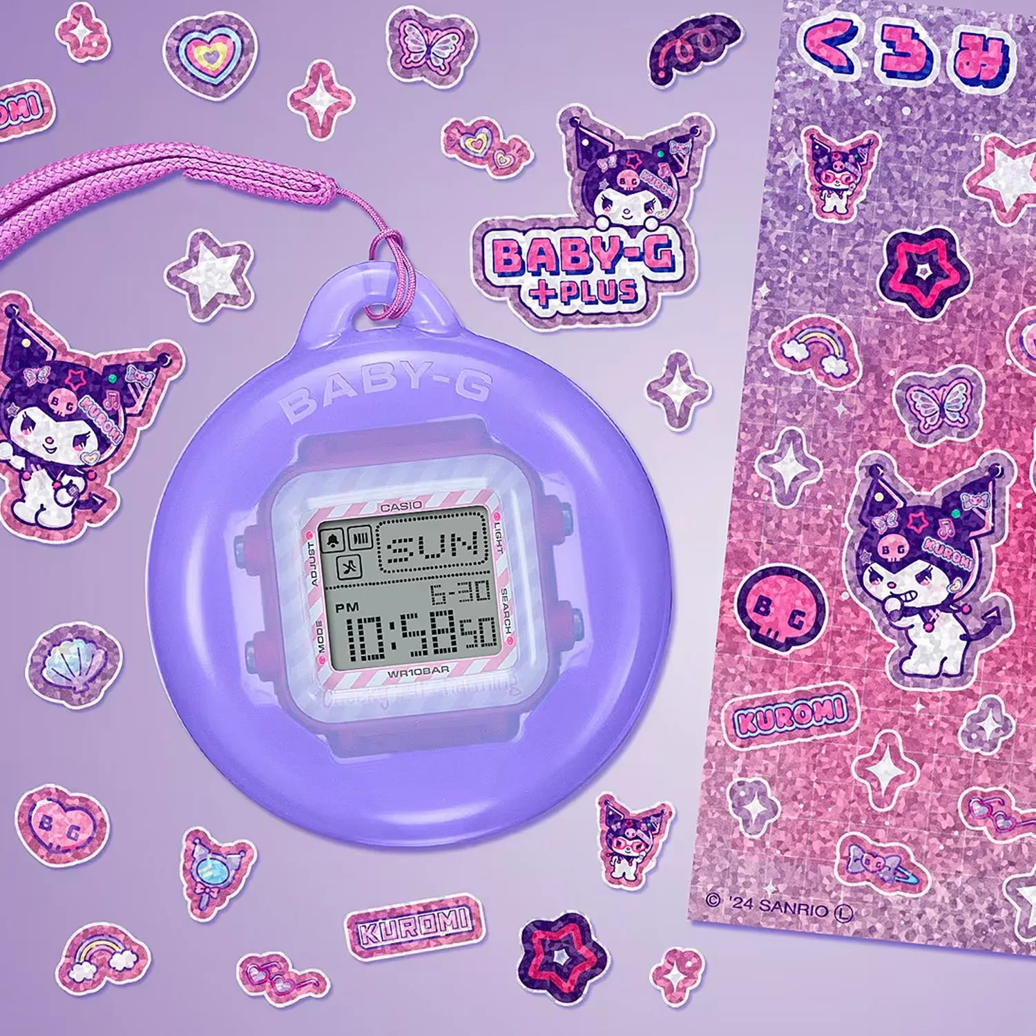 Casio Baby-G+ Kuromi BGD-10KKM-1ER