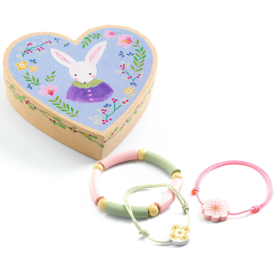 djeco armbandjes met opbergdoosje - cecile