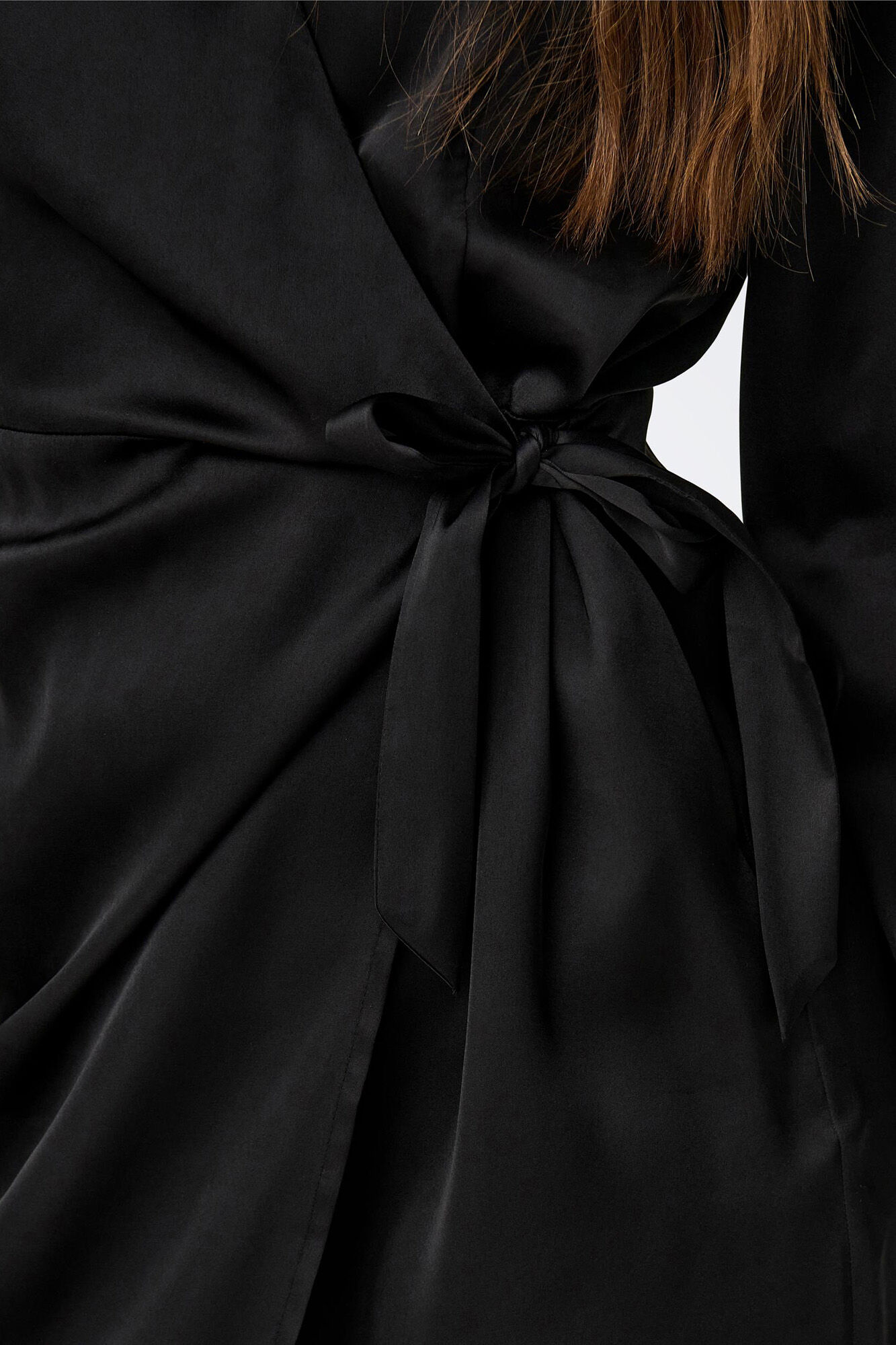 Vestido curto envelope