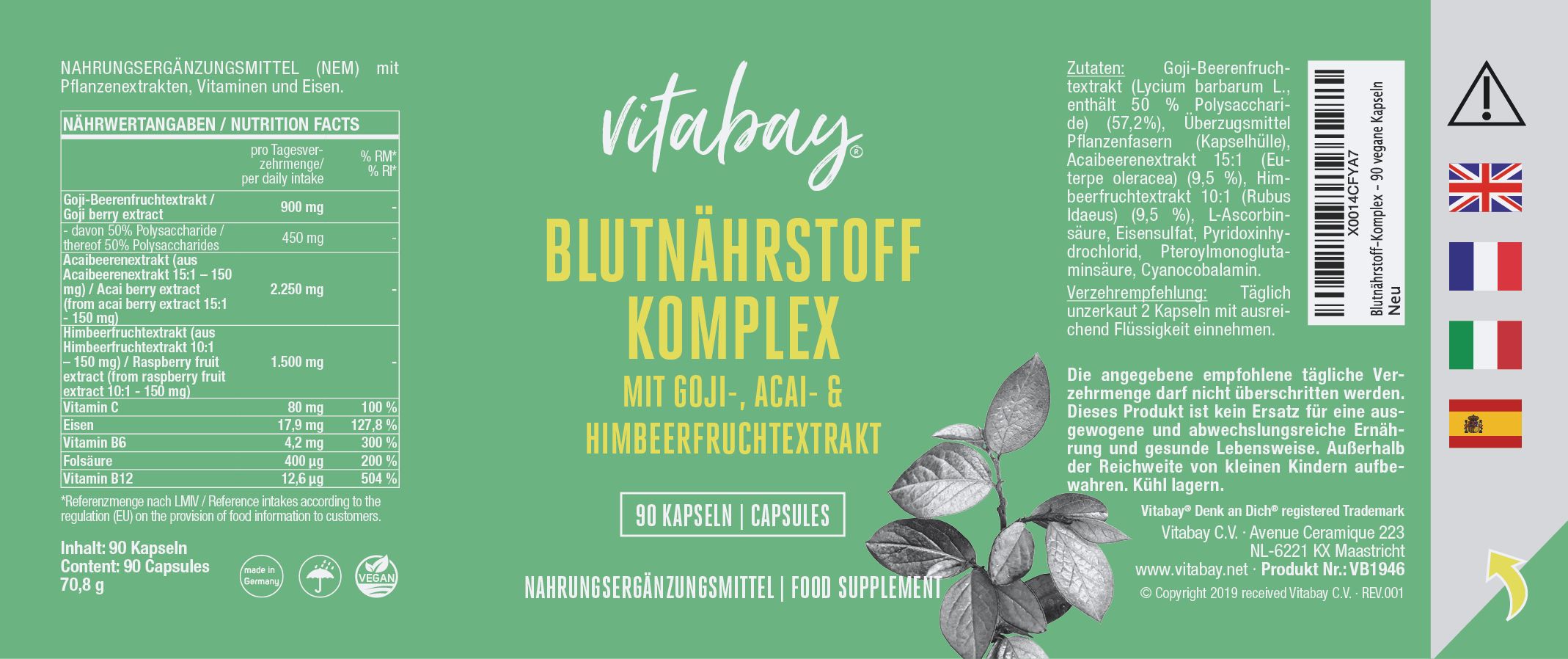 Vitabay Blutnährstoff-Komplex