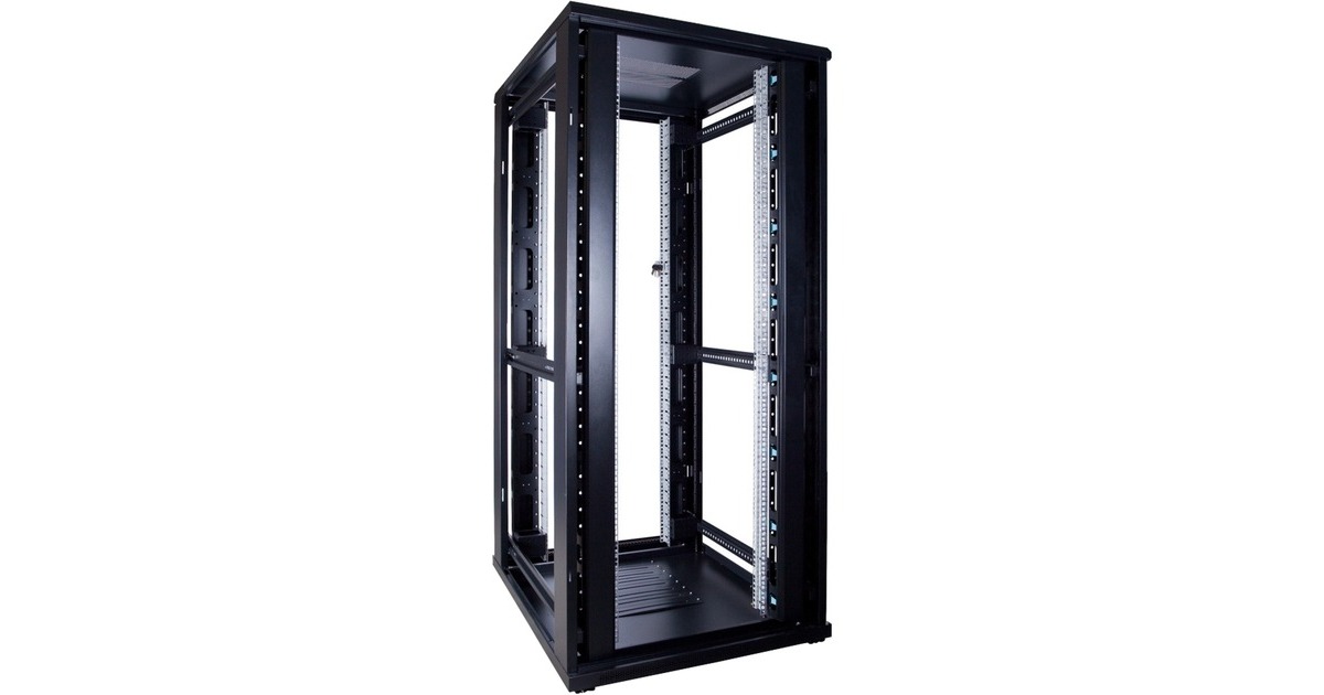 DSI37U serverkast met geperforeerde deur - DS8037PP server rack  (Zwart, 800 x 1000 x 1800mm)
