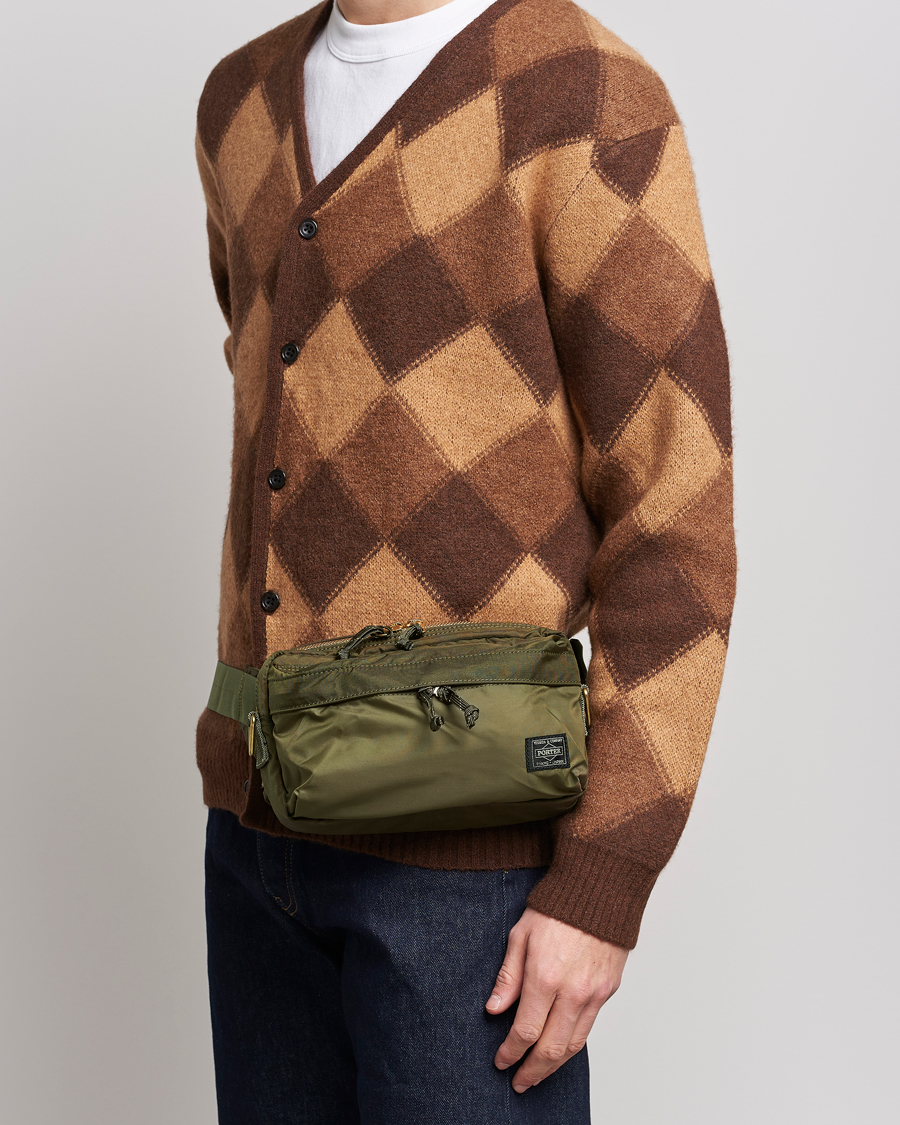 Porter-Yoshida & Co. Force Waist Bag Olive Drab