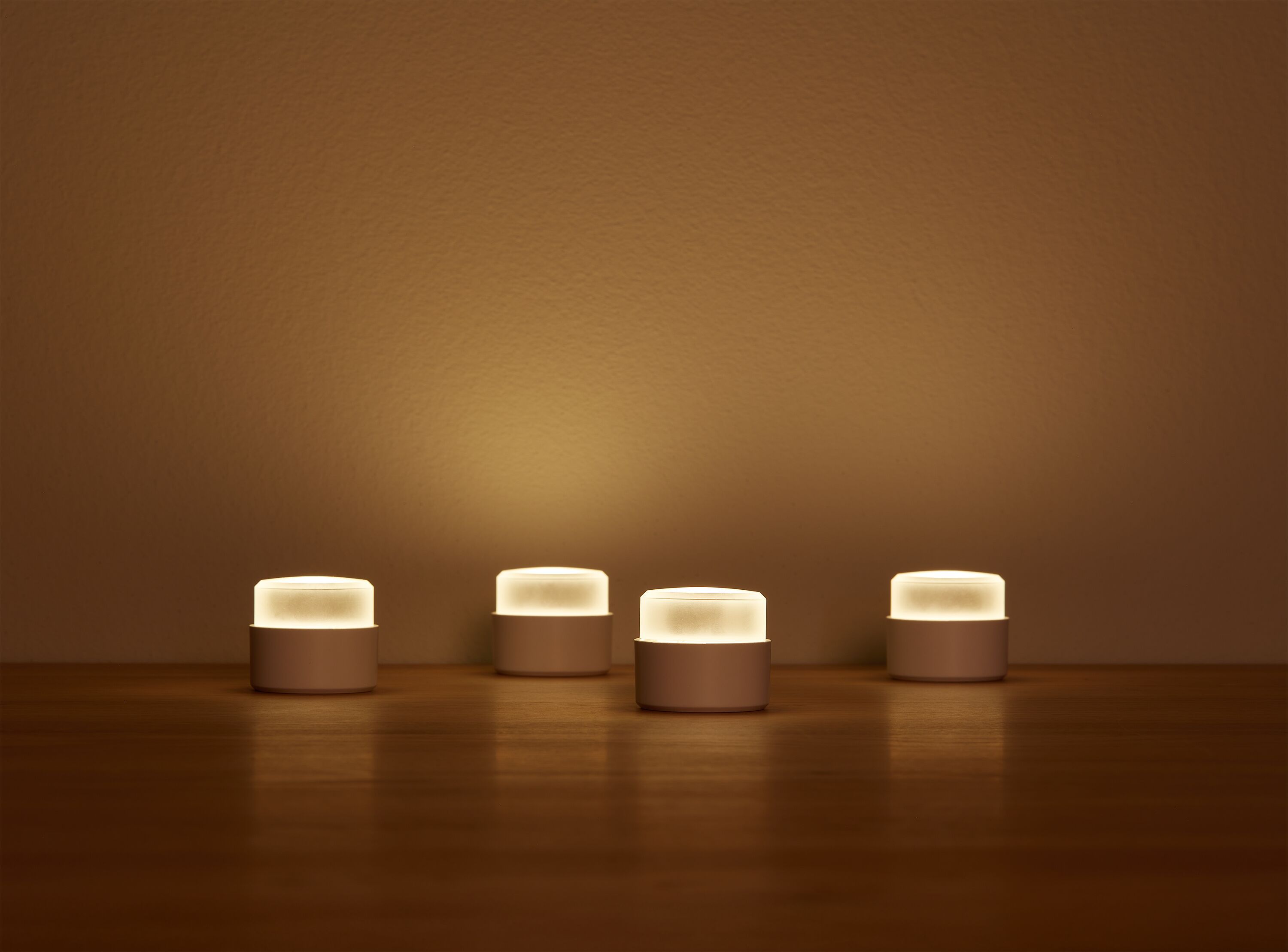 AVERY LED-Teelichter - Weiss / B: 12.0 cm x T: 12.0 cm