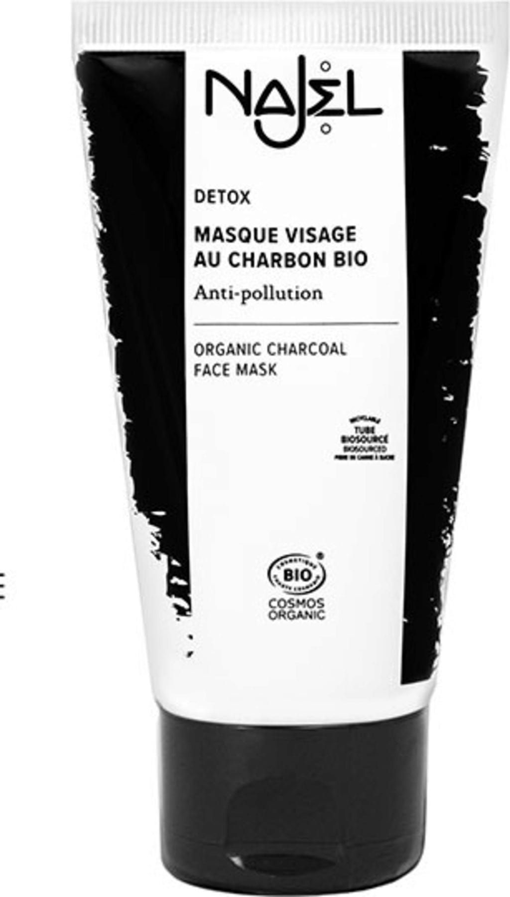 Najel  Aktivkohle Gesichtsmaske, 75 ml
