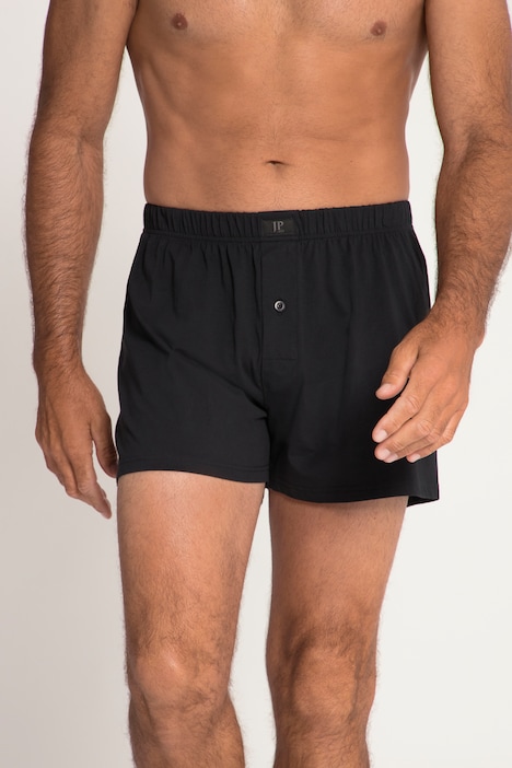 Boxershorts, 2er-Pack, Jersey, Mustermix