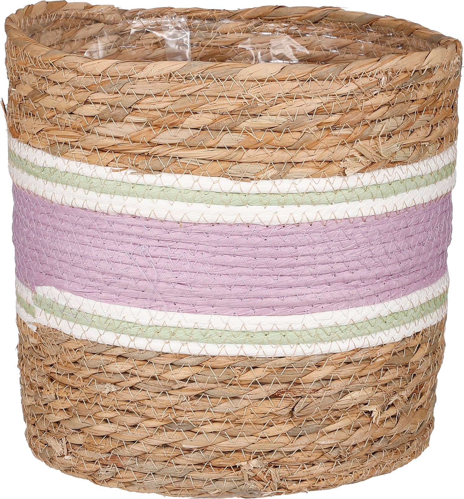 Mica Decorations plantenmand Rachel paars D 23 H 23 cm