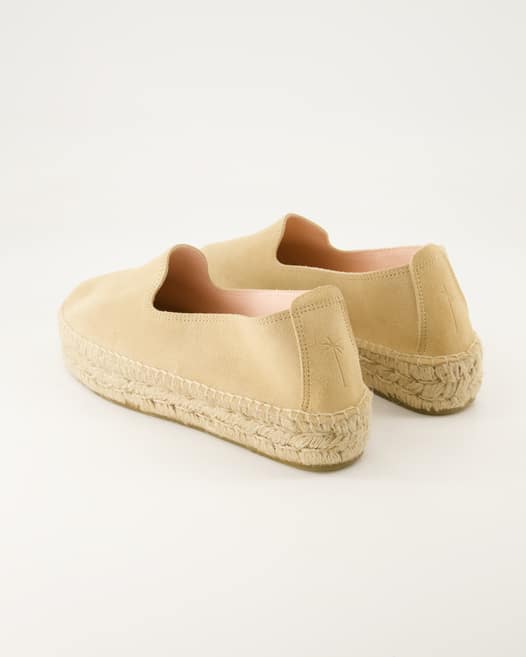 Manebi Yucatan Espadrilles in Beige