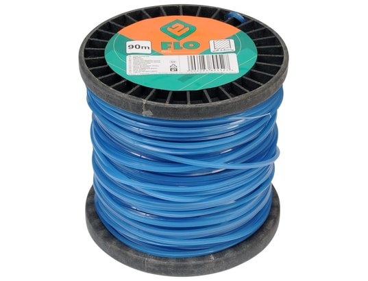 FLO - Fil de coupe-herbe 2,4 mm 90 m bleu