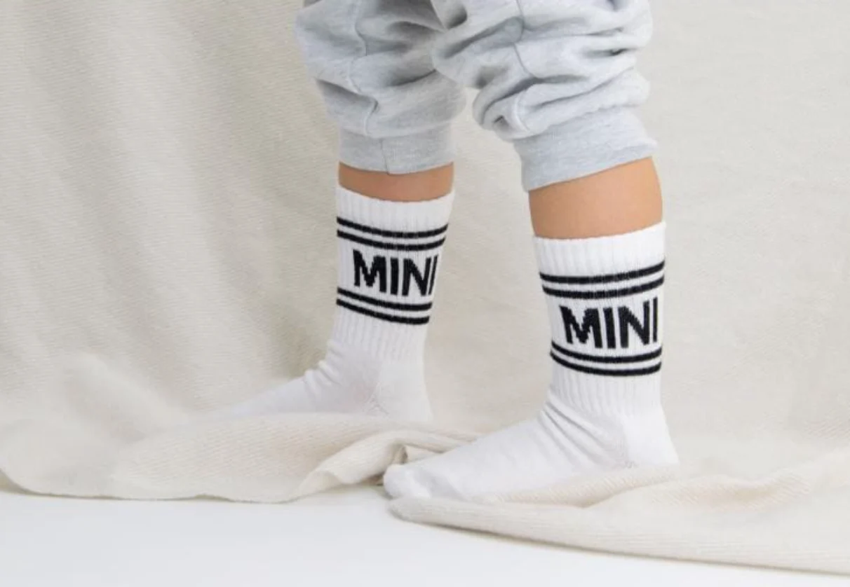 Ewers Ewers sokken MINI zwart/wit