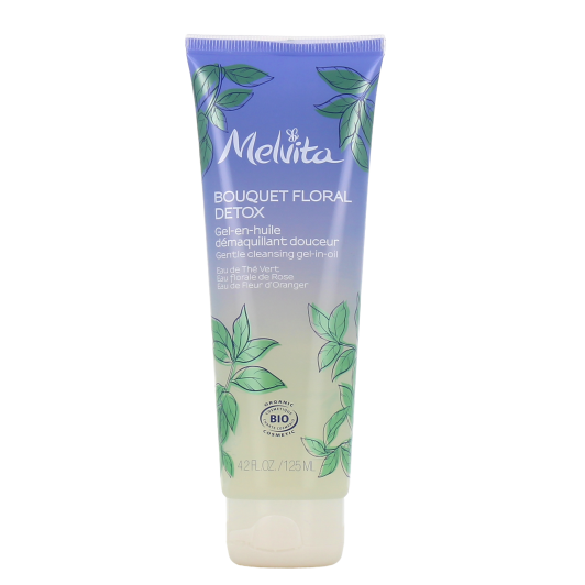 Démaquillant 3 en 1 visage Melvita Bouquet Floral Détox