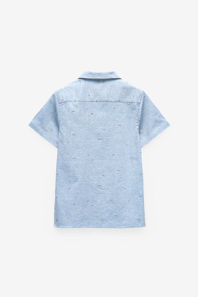 CAMISA  MANGA CURTA ESTAMPADA