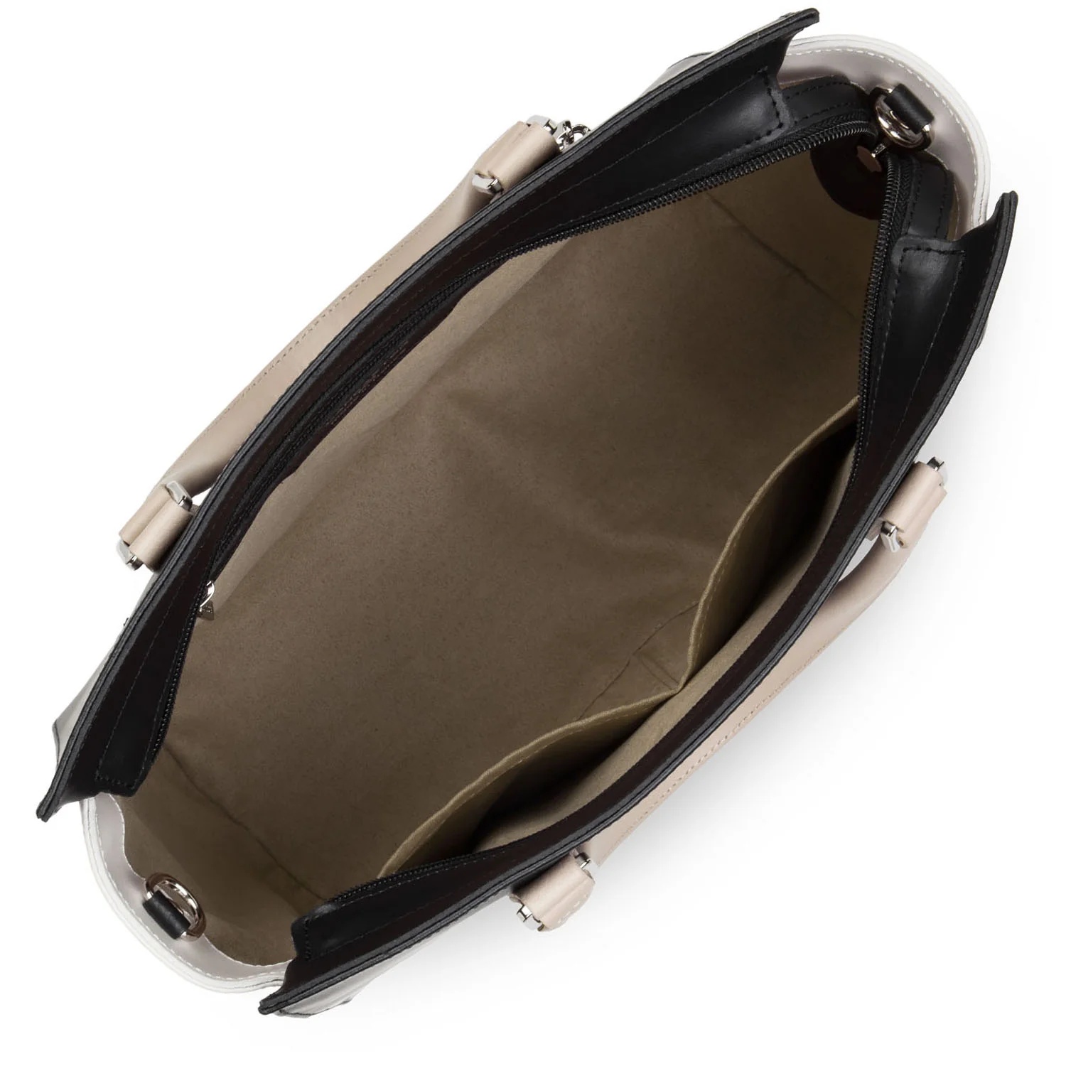 Smooth-Grand sac cabas main