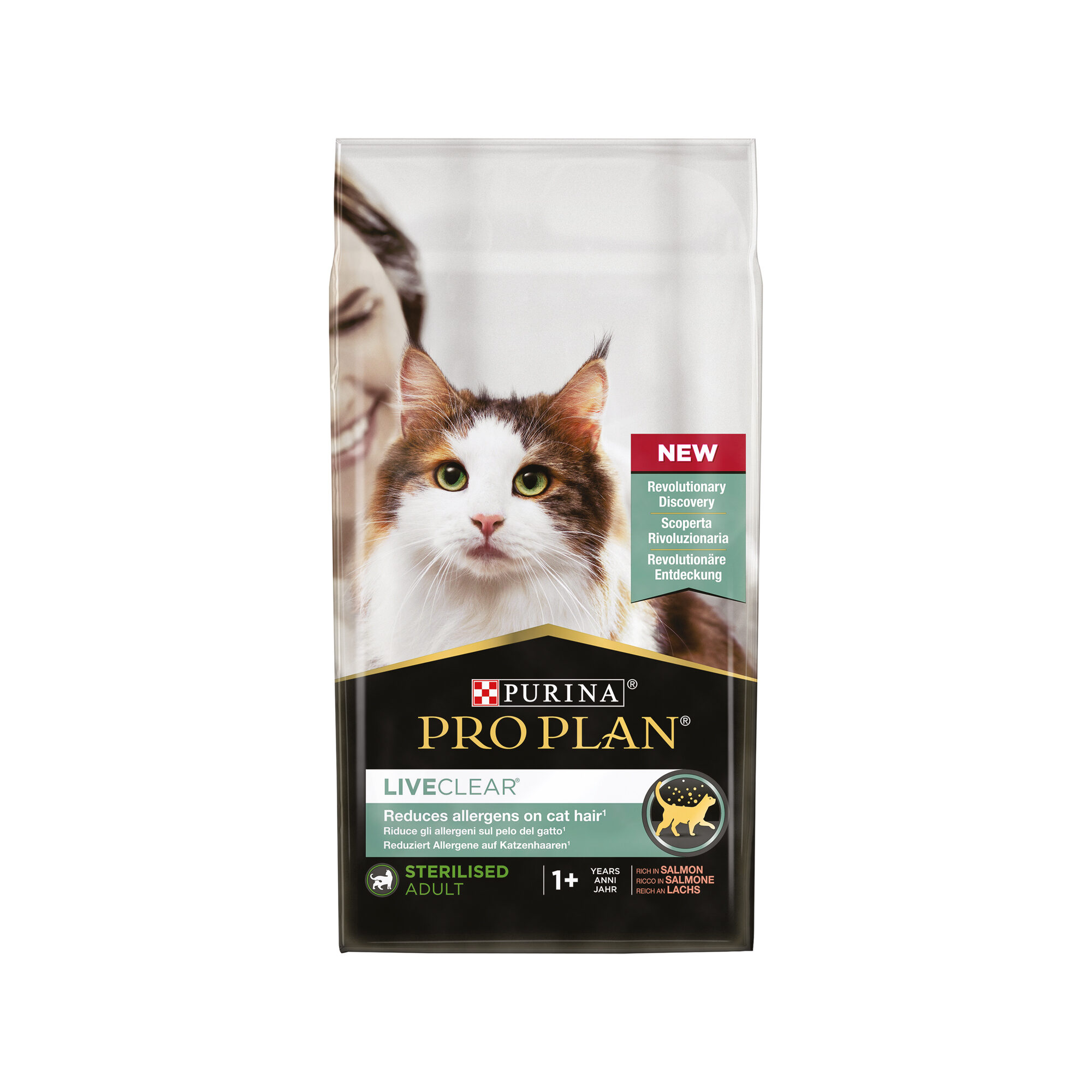 Purina Pro Plan LiveClear Sterilised Cat Food Adult 1+ years - Zalm