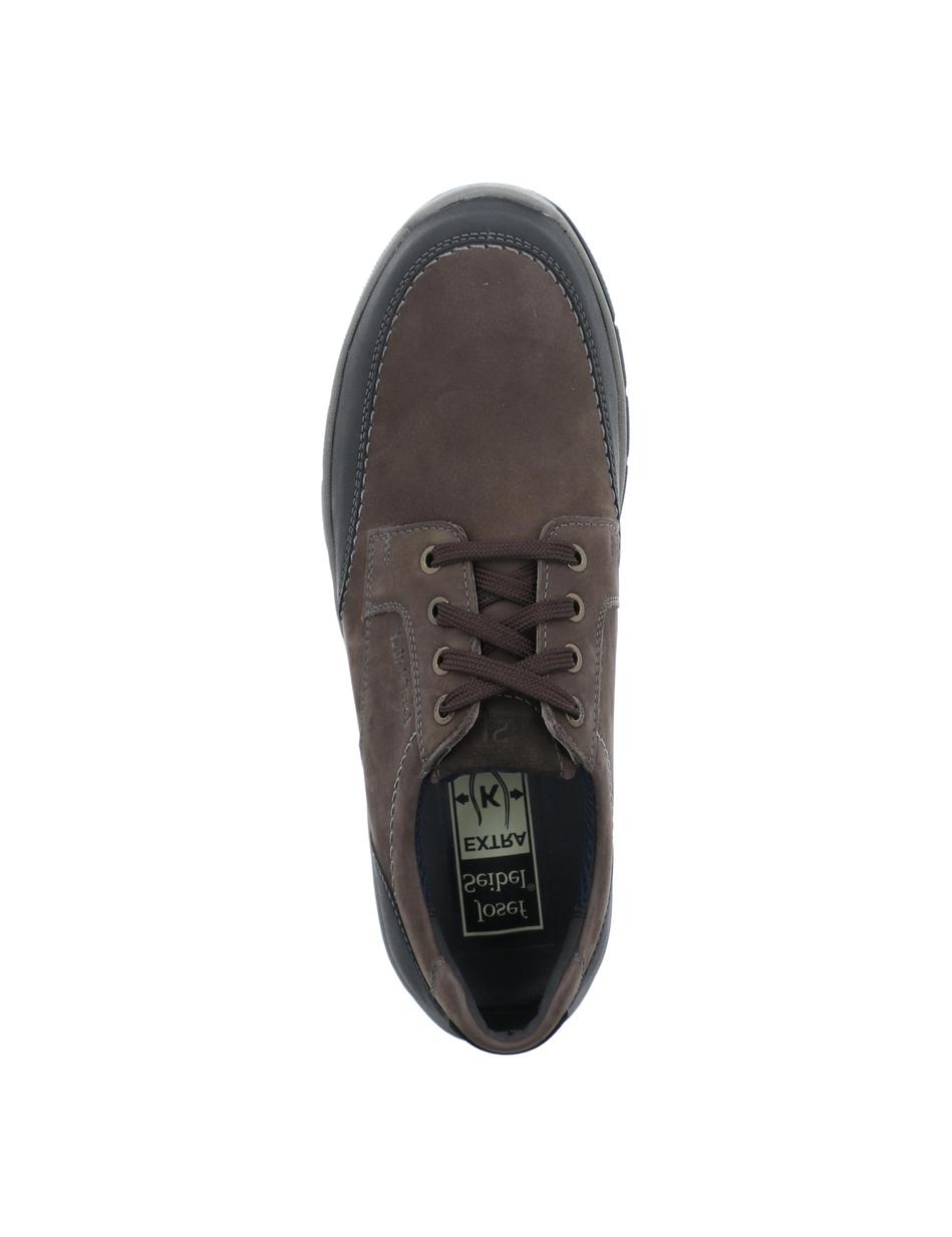 Halbschuh Lenny 02, tabak-kombi