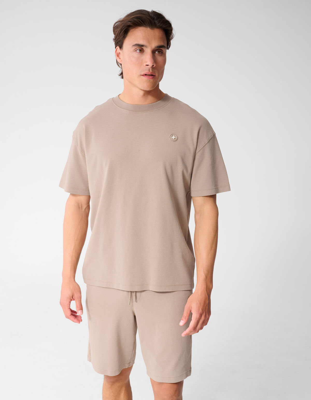 Washed Spark T-shirt Taupe
