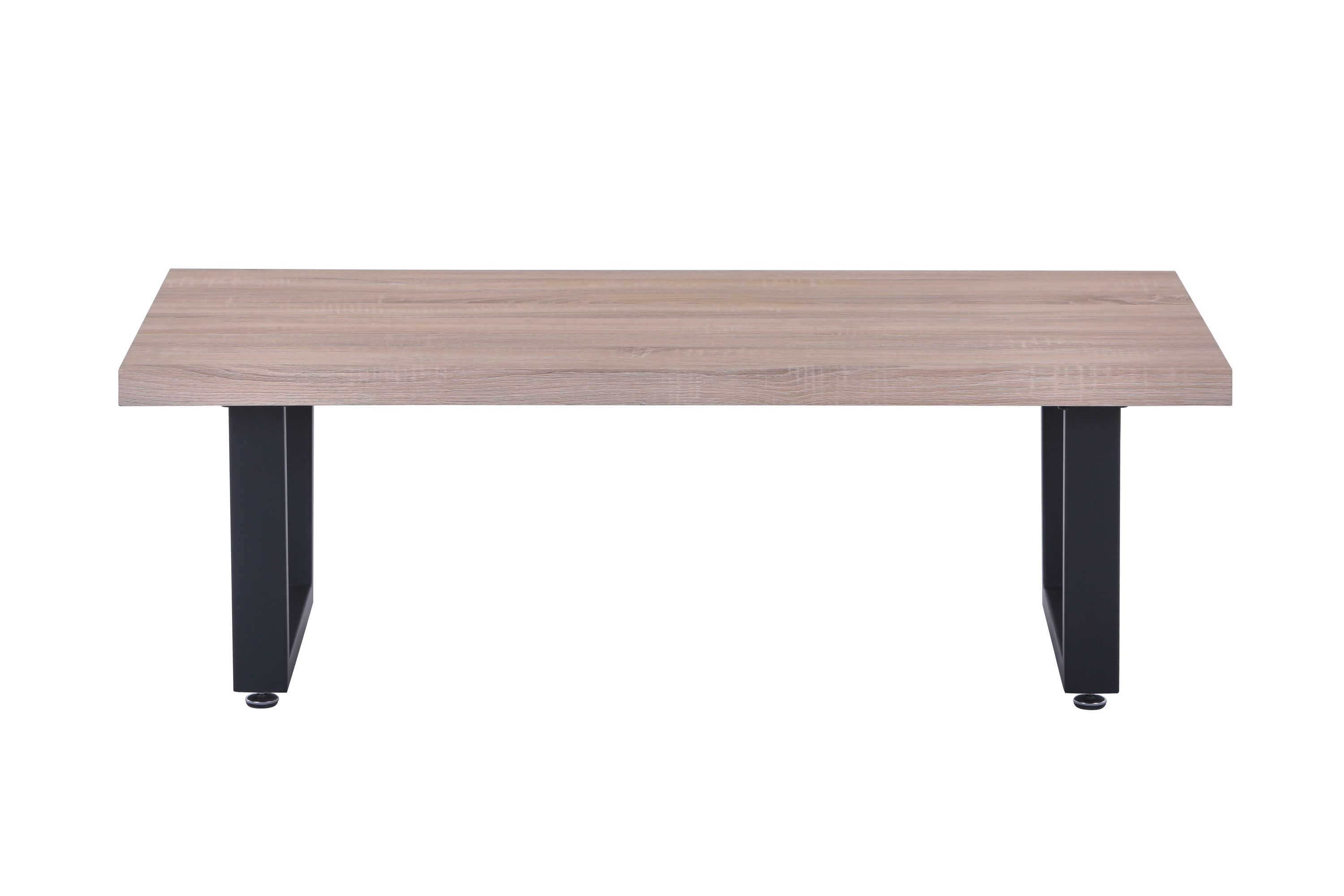 Couchtisch 120x60 Eiche Dekor Beistelltisch Wohnzimmertisch Sofatisch Tisch