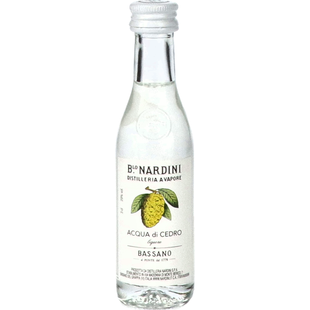 Acqua di Cedro Basano Nardini Mini 3 cl