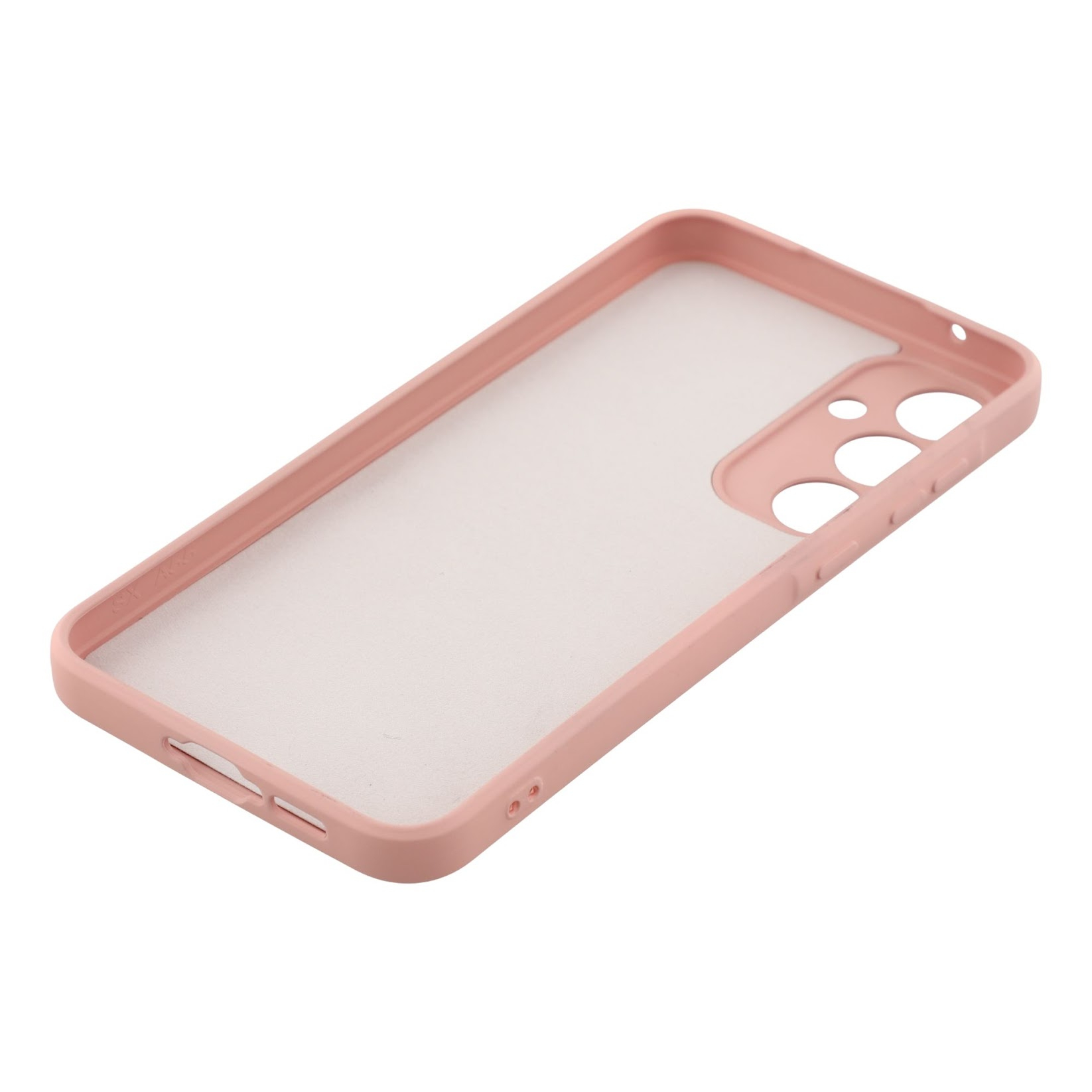 Samsung Galaxy A55 Gummi Case Hülle mit Kameraschutz - Rosa