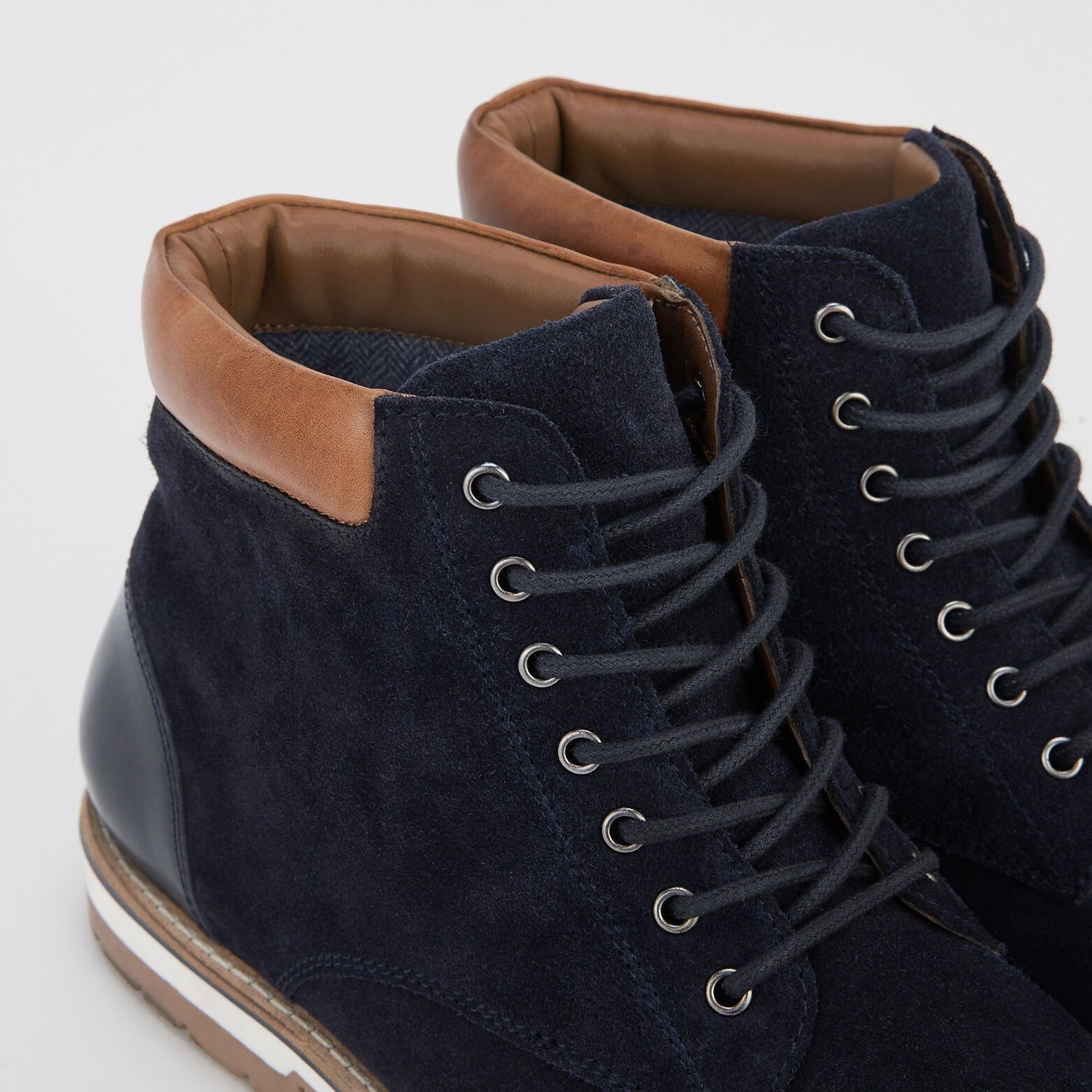 Boots montantes Bleu foncé