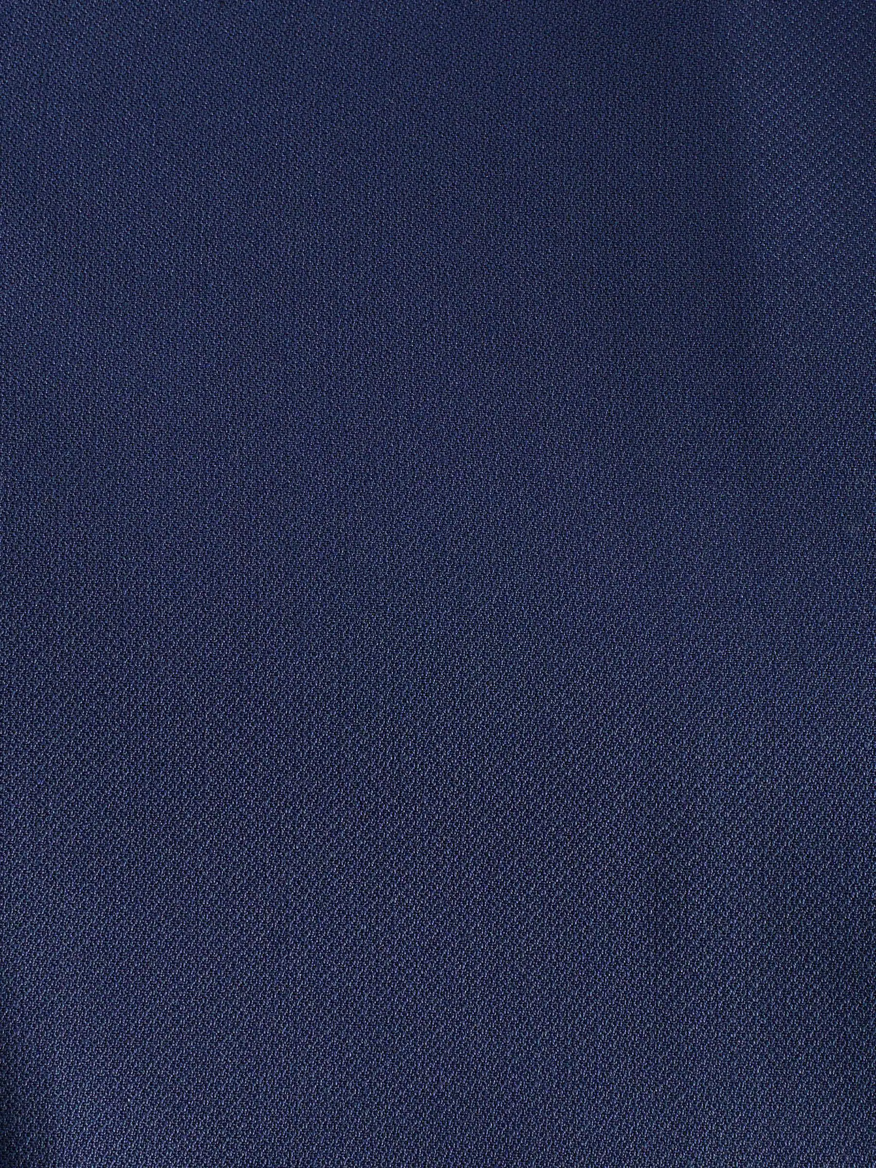 Helderblauw - Slim Fit - Kostuum met textuur: colbert