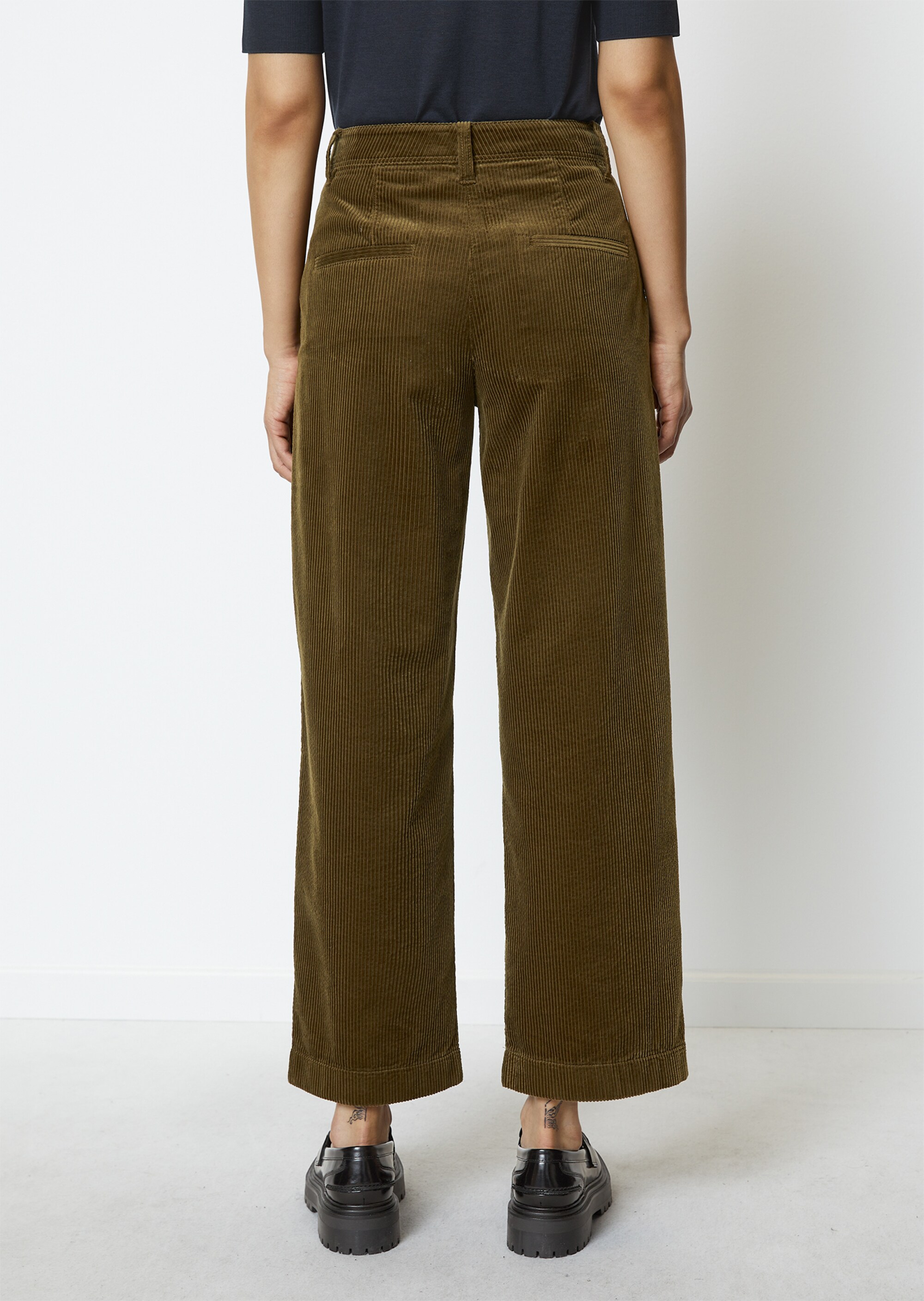 Wide Leg Pants Modell LANDEaus Organic Cotton-Cord