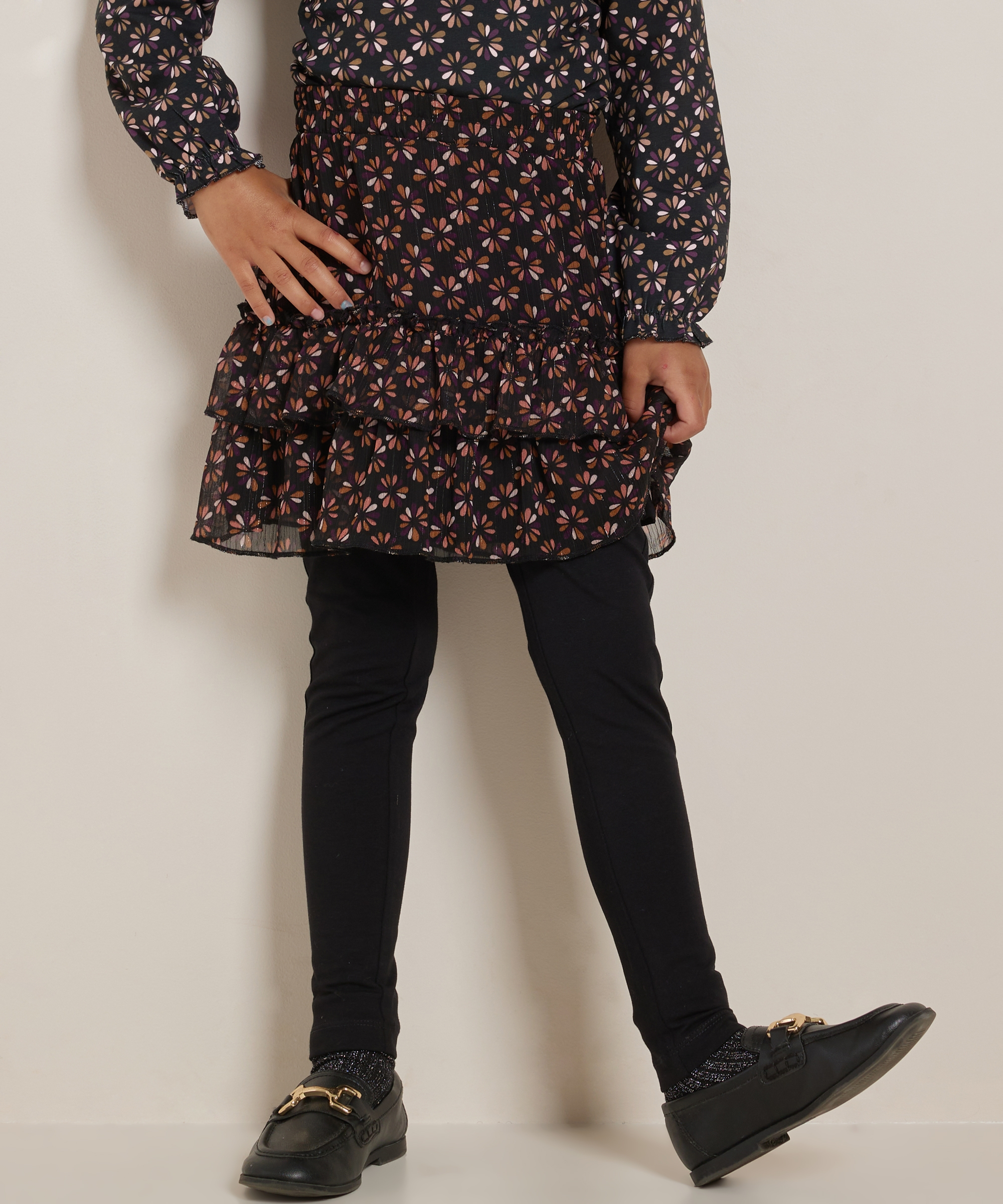 ruche rok chiffon