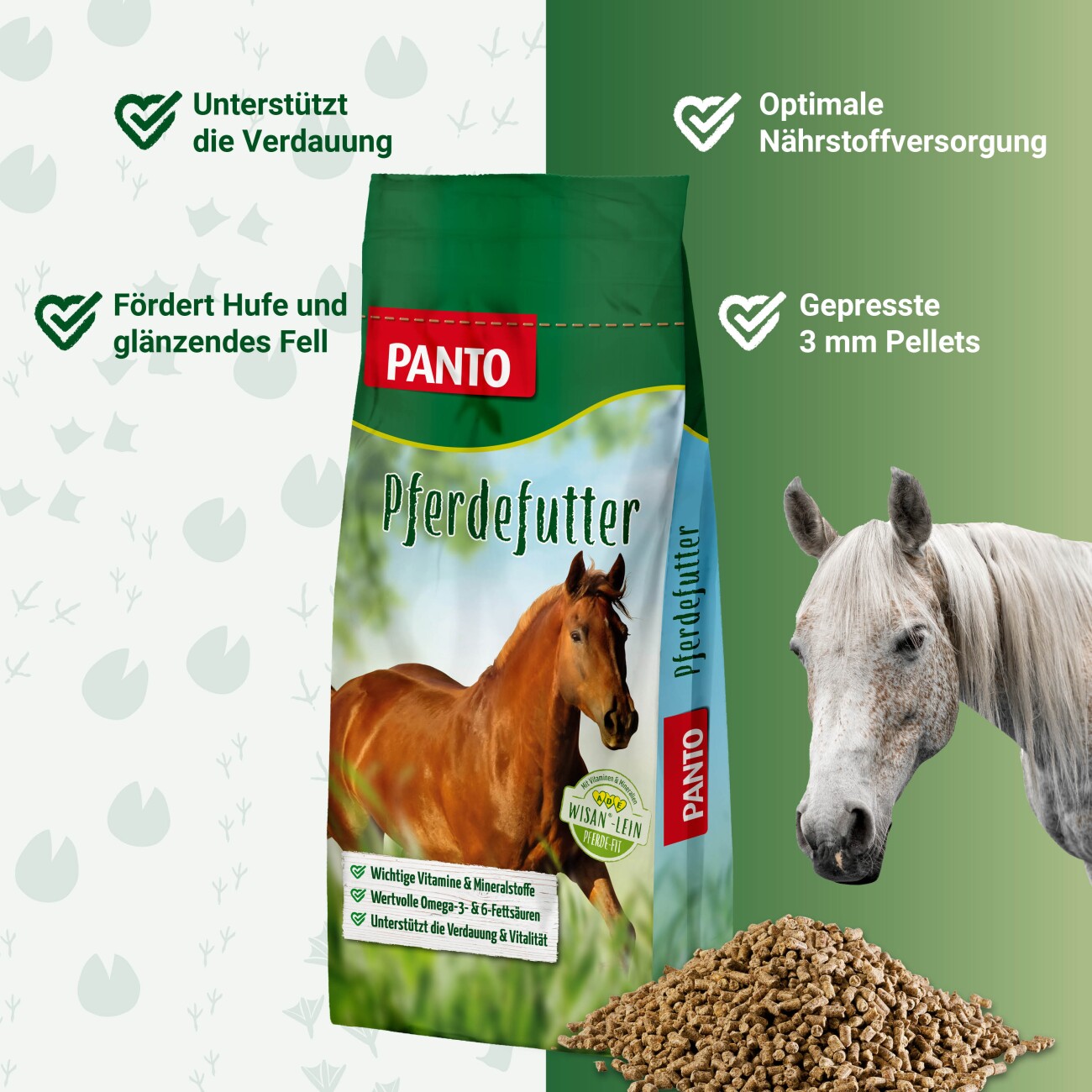 Panto PFERDEMINERAL MIT WISAN-LEIN 20kg