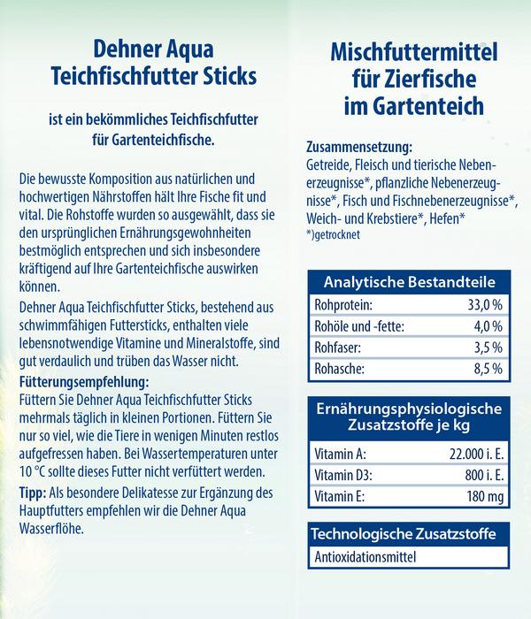 Dehner Aqua Teichfischfutter Sticks