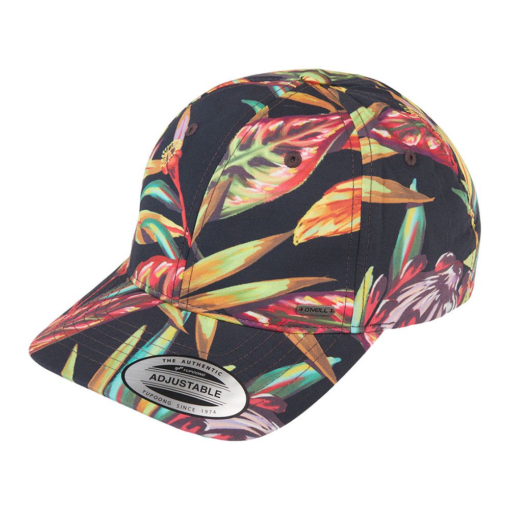 O'Neill SEACOAST - Casquette Femme black tropical flower