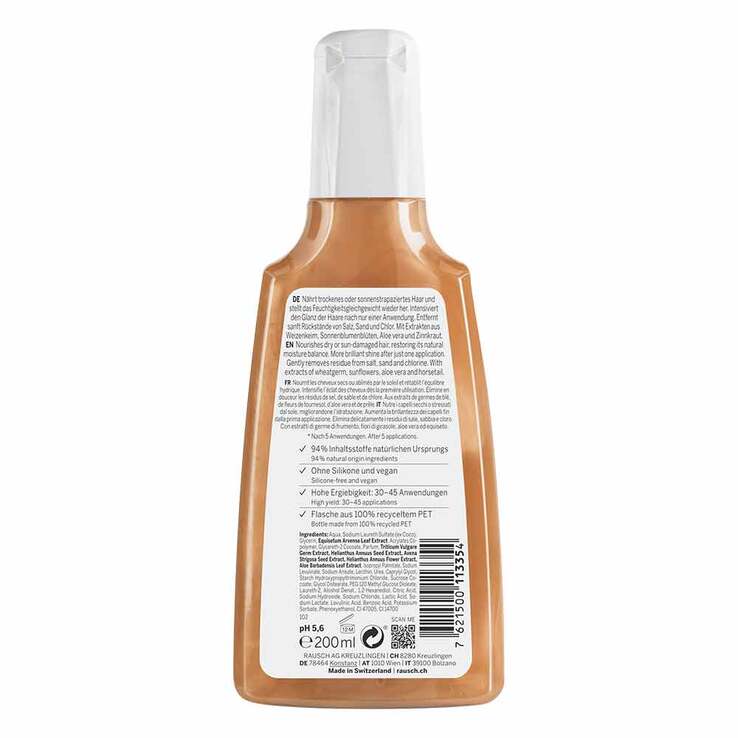 Rausch After-Sun-Shampoo mit Weizenkeim, 200 ml