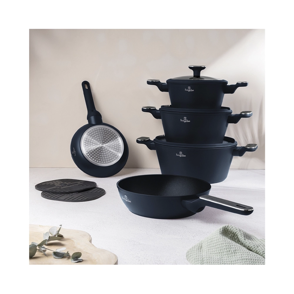 Berlinger Haus 10-teiliges Kochgeschirr-Set Deep Sea Collection