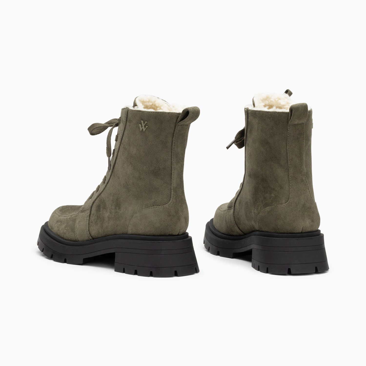 Bottines-Bottines rangers Sally kaki