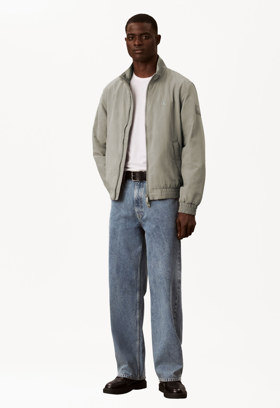 Calvin Klein Padded Nylon Harrington Jack