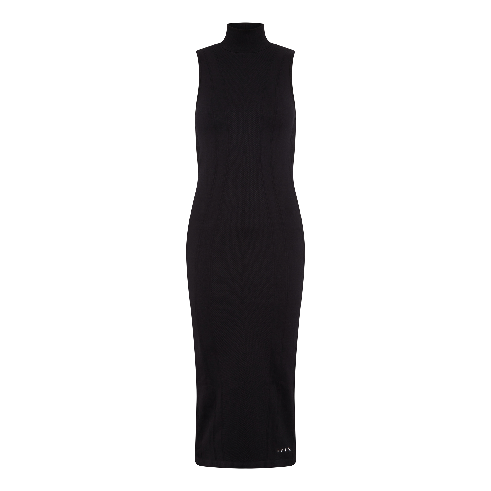 INDIA - Robe sans couture india | Noir
