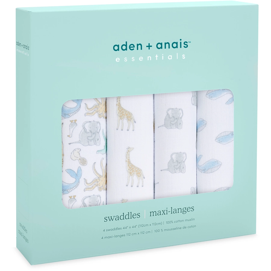 aden + anais™ essentials Pucktuch natural history 4er-Pack