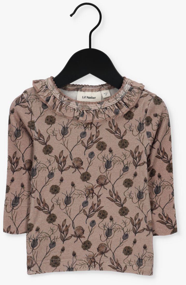 LIL\\' ATELIER lichtroze lil' atelier  nbfgaya ls slim top